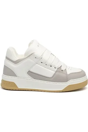 Hogan Sneakers H667 in pelle e grigio
