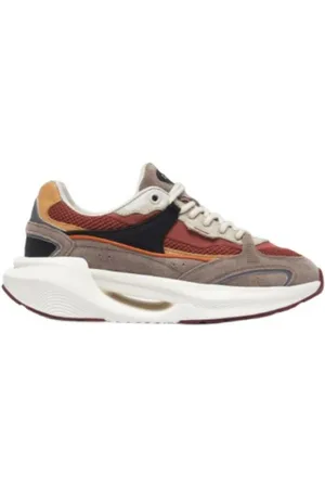 D.A.T.E. Sneakers VELA in camoscio beige