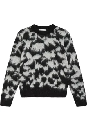 Maliparmi MAglia Maliparmi JQ5071 in misto mohair e bianco