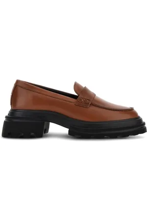Hogan Mocassino H674 cognac in pelle