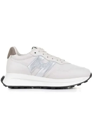 Hogan Sneakers H641 running panna argento