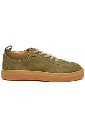 Panchic Sneakers P08 in nabuk verde