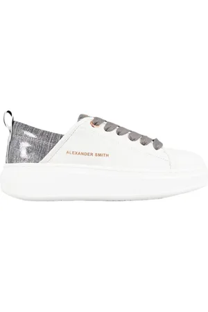 Alexander Smith Sneakers vegana Wembley bianca e grigio