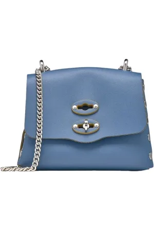 Zanellato Postina AMAR SUPERBABY in pelle azzurro