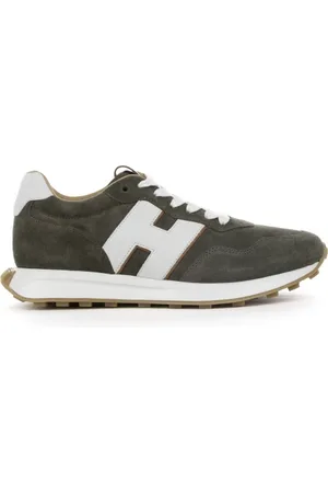 Hogan Sneaker H601 running verde militare