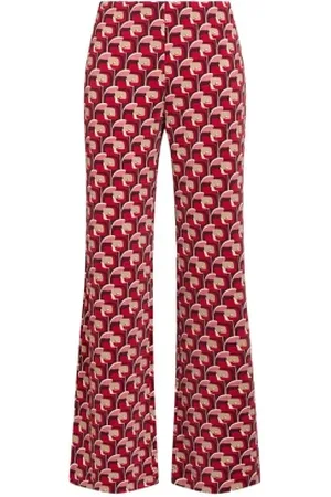 Maliparmi Pantalone Malìparmi JH4009 in viscosa rosso