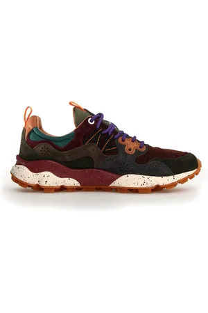 Flower Mountain Sneakers Yamano 3 in suede antracite e
