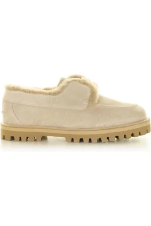 LE SILLA Mocassino Yacht ginger con fodera montone