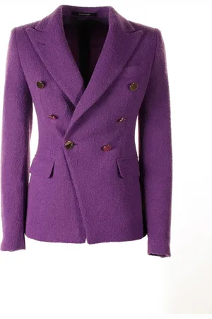 TAGLIATORE Giacca blazer doppiopetto Jalicya viola
