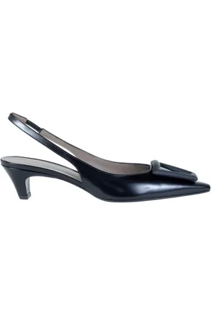 ROBERTO FESTA Décolleté slingback in pelle con fibbia