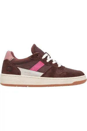 D.A.T.E. Sneakers COURT 2.0 in camoscio