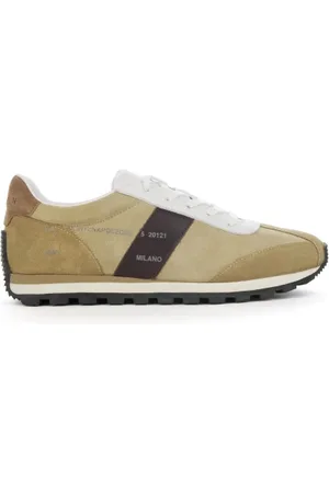 Hogan Sneakers 86e beige donna in suede