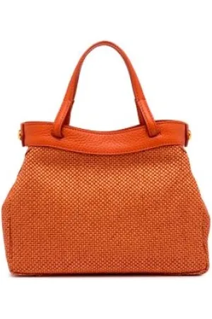 Gianni chiarini Borsa doppio manico Ottavia in tessuto di paglia intrecciata