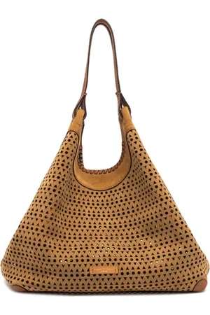 Gianni chiarini Borsa doppio manico Dua in pelle di camoscio
