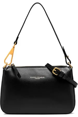 Gianni chiarini Pochette Brooke nera in pelle liscia