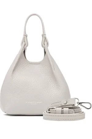 Gianni chiarini Borsa doppio manico Dua in pelle double sabbia