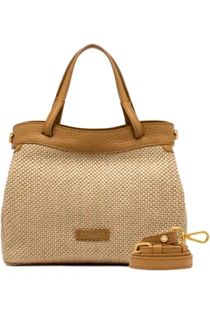Gianni chiarini Borsa doppio manico Ottavia in tessuto di paglia intrecciata