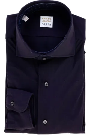 BARBA Camicia uomo navy