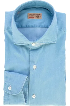 BARBA Camicia uomo denim