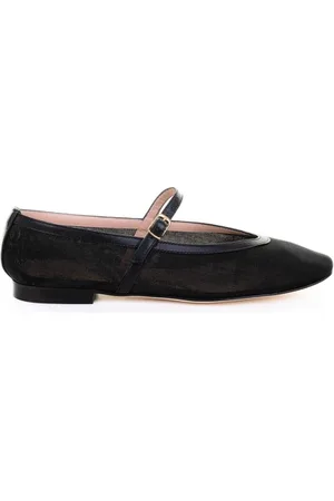 Status Ballerina nera con cinturino