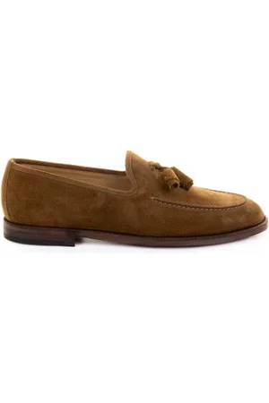 Neil Barrett Mocassino in suede con nappine