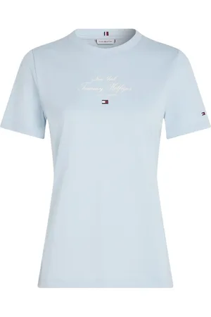 Tommy Hilfiger T-shirt donna celeste