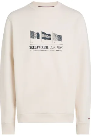 Tommy Hilfiger Maglia con bandiere Hilfiger ricamate