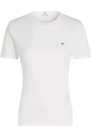 Tommy Hilfiger T-shirt bianca donna regular fit