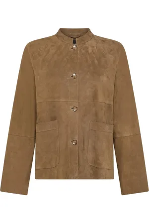 SEVENTY BY SERGIO TEGON Giubbino in suede leggero con bottoni