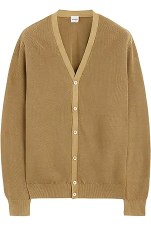 Aspesi Cardigan nocciola uomo