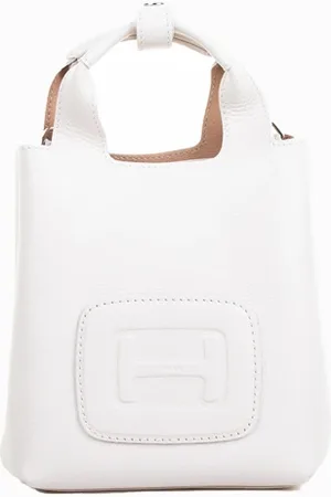 Hogan Shopping bag H-Bag mini in pelle martellata
