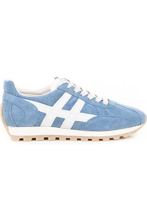 Hogan Sneakers H671 in suede azzurro