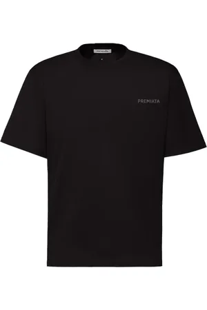 Premiata T-shirt nera uomo con logo