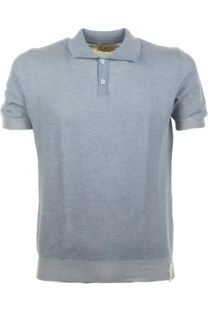 BROOKSFIELD Polo celeste uomo