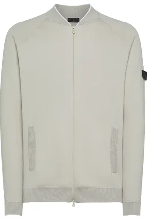 Peuterey Maglia con zip sabbia