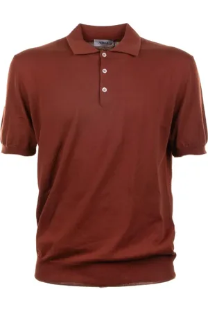 ALTEA Polo uomo terracotta in cotone