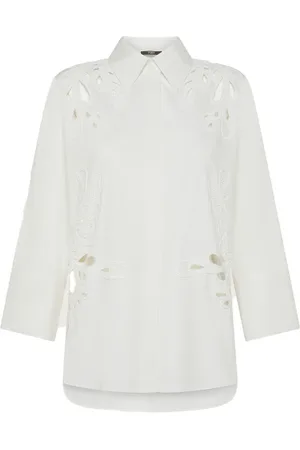 SEVENTY BY SERGIO TEGON Camicia donna bianca in cotone