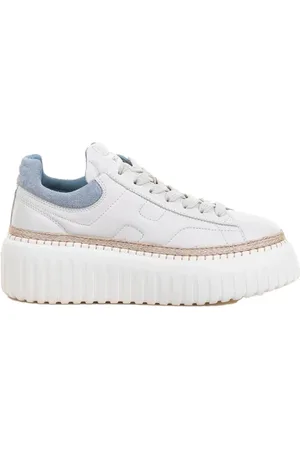 Hogan H-Stripes donna in nappa e suede