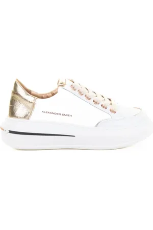 Alexander Smith Sneaker Lancaster oro donna in pelle