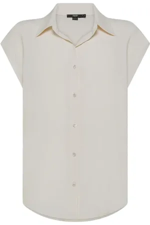 SEVENTY BY SERGIO TEGON Camicia panna a maniche corte