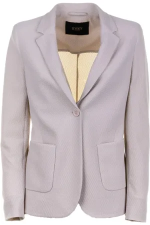 SEVENTY BY SERGIO TEGON Giacca blazer donna ghiaccio