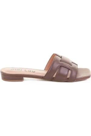 Bibi Lou Ciabatta flat in pelle