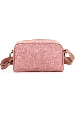 Borbonese Borsa a tracolla Eco Line S in tessuto riciclato Op
