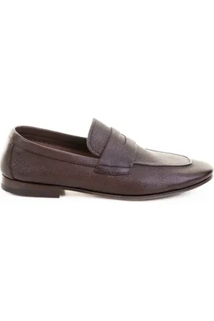 HENDERSON BARACCO Mocassino in pelle testa di moro