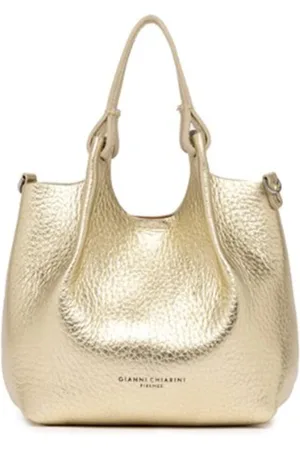 Gianni chiarini Borsa DUA in pelle bubble double gold