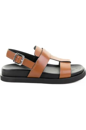 Guglielmo Rotta Sandalo marrone in pelle
