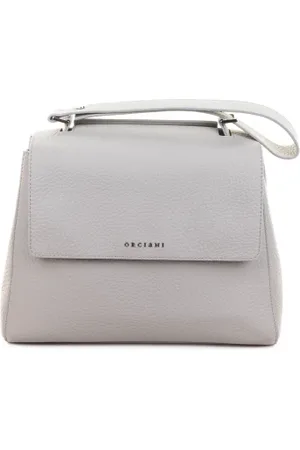 Orciani Borsa Sveva Soft Media a spalla in pelle con tracolla