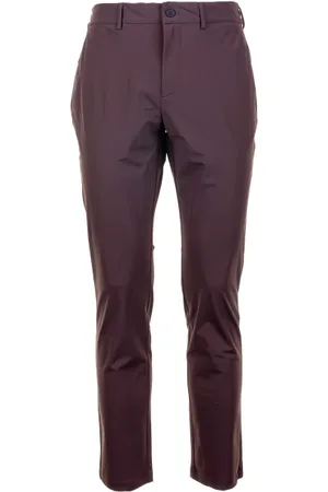 CRUNA Pantalone testa di moro regular fit