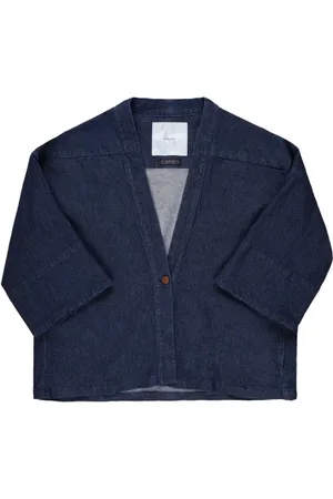 CRUNA Cardigan navy donna
