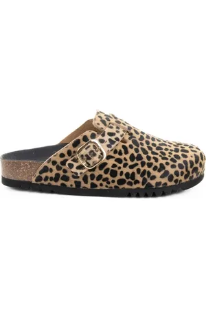 Scholl Sabot cavallino leopardato